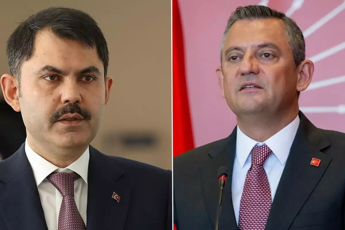 Bakan Kurum'dan Özgür Özel'e sert tepki: Rüyanda bile göremeyeceğin eserler