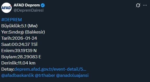 balikesir de 5 1 buyuklugunde deprem 19497462 6175 m