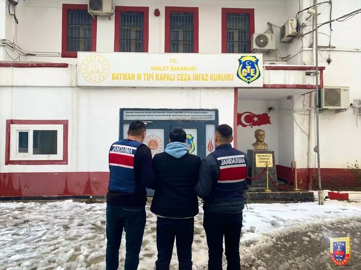 Batman'da firari hükümlü yakalandı
