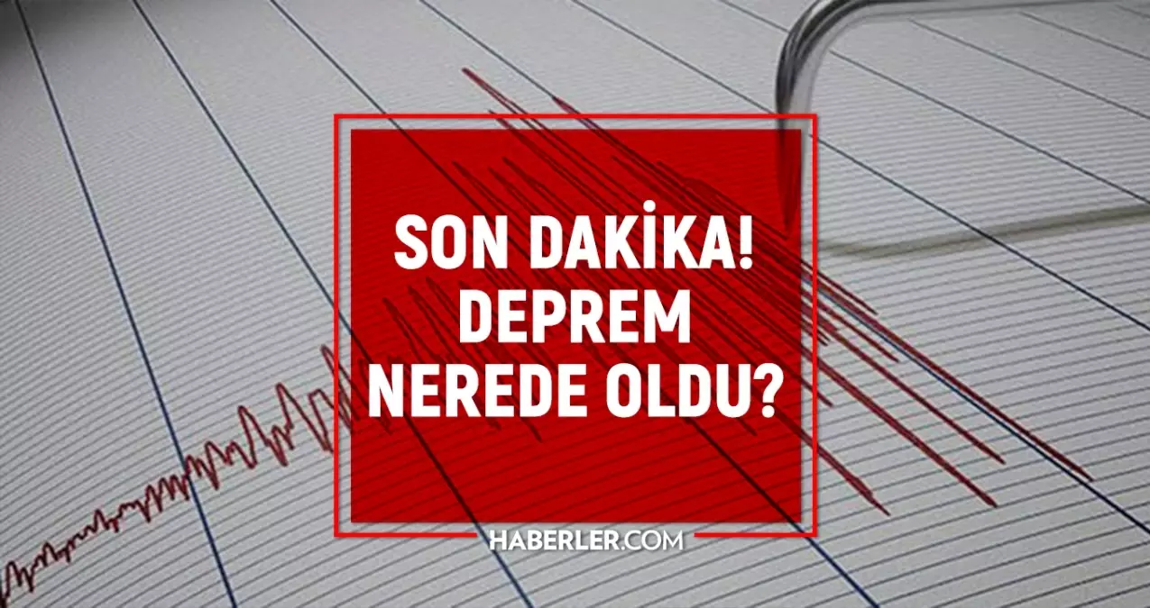 Bursa'da deprem mi oldu? 24 Ocak Cumartesi Bursa'da deprem mi oldu en son ne zaman deprem oldu, depremin ş...