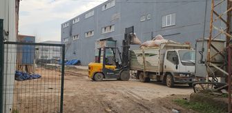 Bursa'da forkliftten düşen kişi yaşamını yitirdi