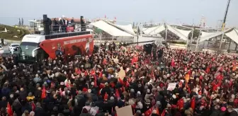 CHP Genel Başkanı Özgür Özel, partisinin Yalova mitinginde konuştu Açıklaması