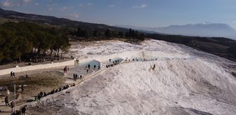 Çinli turistlerin gözdesi Pamukkale'de vize muafiyeti memnuniyeti