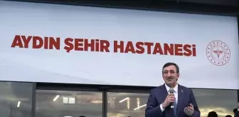 Cumhurbaşkanı Yardımcısı Yılmaz Aydın Şehir Hastanesi'nin açılışında konuştu Açıklaması