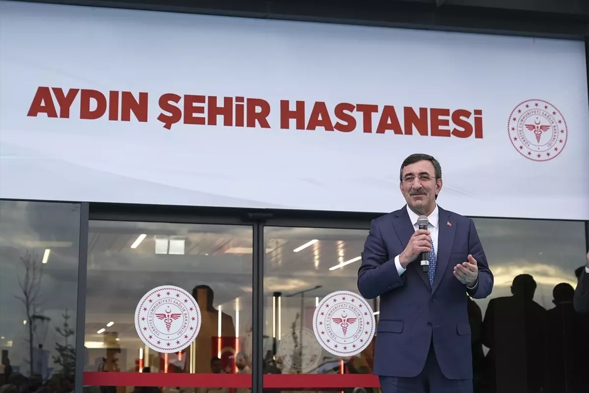 Cumhurbaşkanı Yardımcısı Yılmaz Aydın Şehir Hastanesi'nin açılışında konuştu Açıklaması