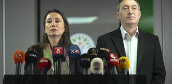 DEM Parti Eş Genel Başkanları Hatimoğulları ve Bakırhan, basın açıklaması yaptı