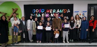 DOSD Meram'da öğrenciler başarı belgelerini aldı