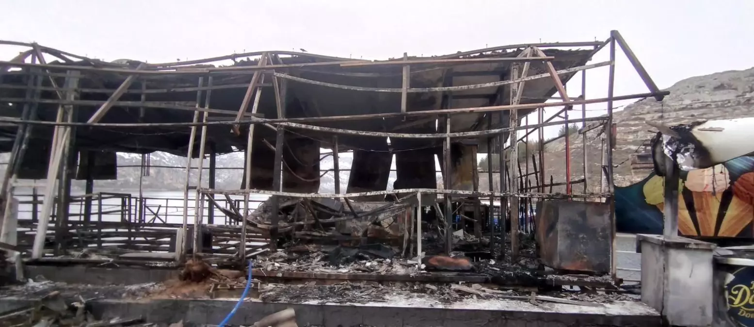 Duba restoranda ikinci yangın