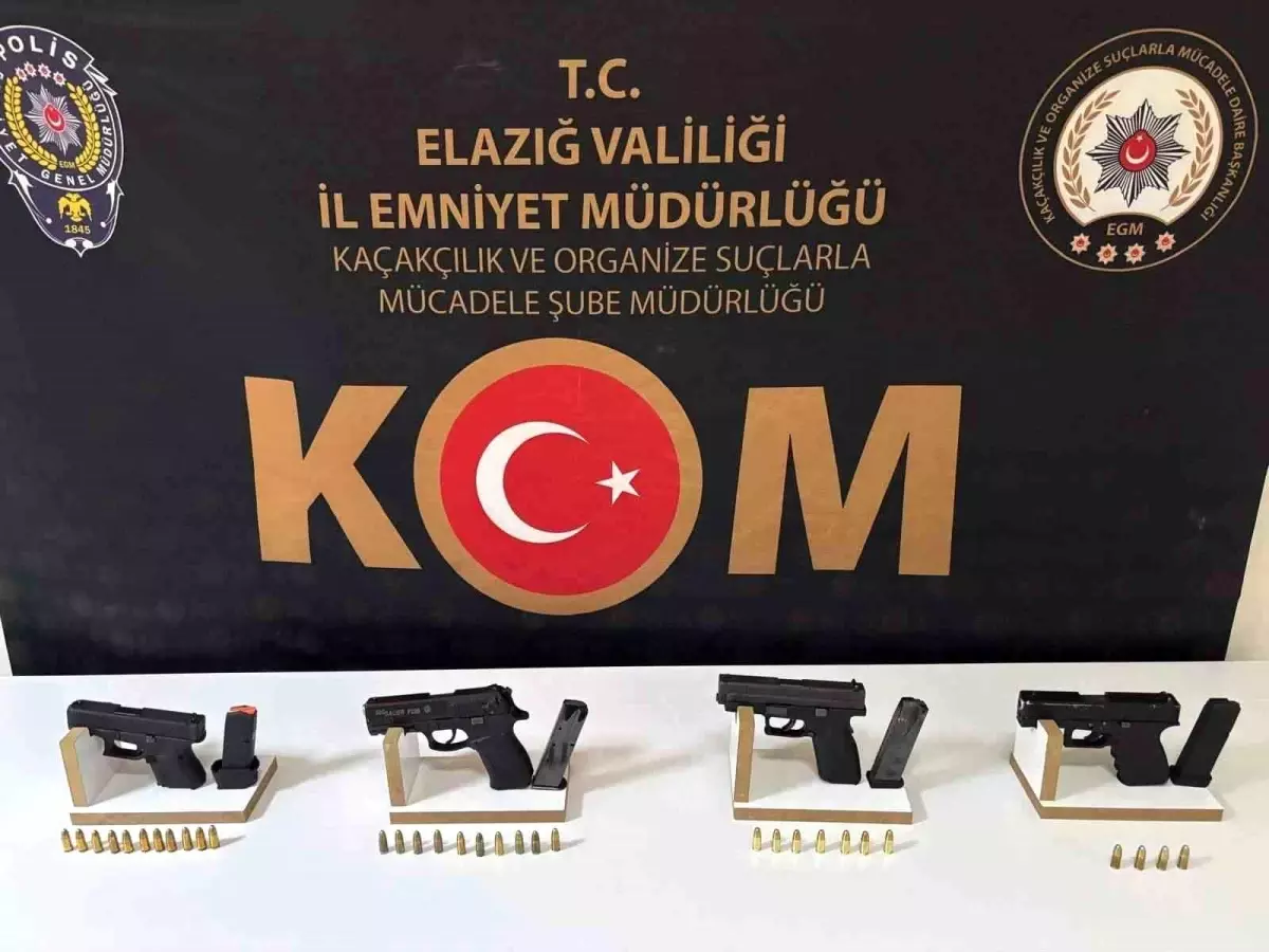 Elazığ'da suça geçit yok: 2 tutuklama