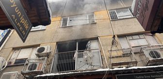 Gaziantep'te iş yerinde çıkan yangında 6 kişi dumandan etkilendi