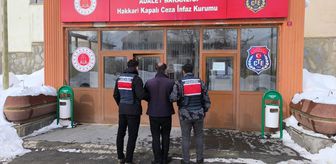 Hakkari'de 9 yıl 9 ay kesinleşmiş hapis cezası bulunan hükümlü yakalandı