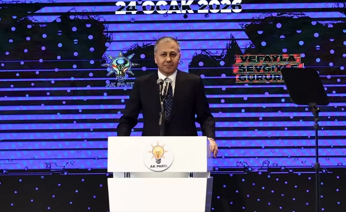 İçişleri Bakanı Yerlikaya, Samsun'da konuştu Açıklaması