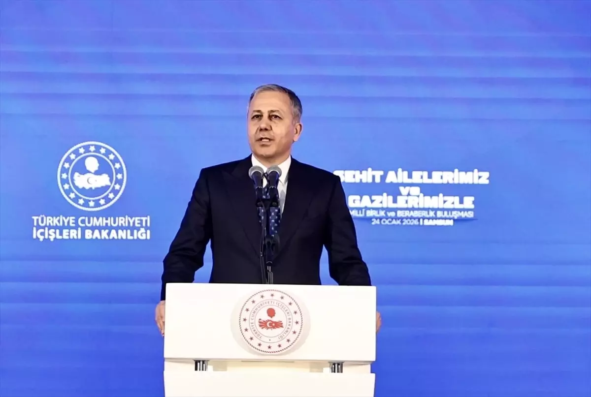 İçişleri Bakanı Yerlikaya, Samsun'da şehit aileleri ve gazilerle buluştu Açıklaması