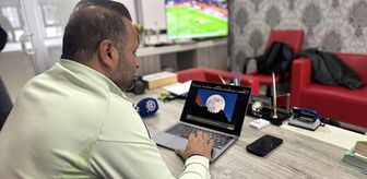 İmaj Altyapı Vanspor Teknik Direktörü Korkmaz, AA'nın 'Yılın Kareleri' oylamasına katıldı