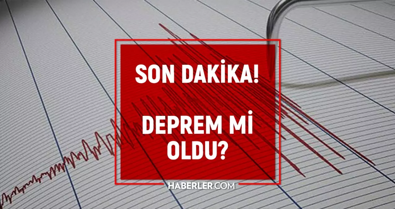 İzmir'de deprem mi oldu? 24 Ocak Cumartesi İzmir'de deprem mi oldu en son ne zaman deprem oldu, depremin ş...