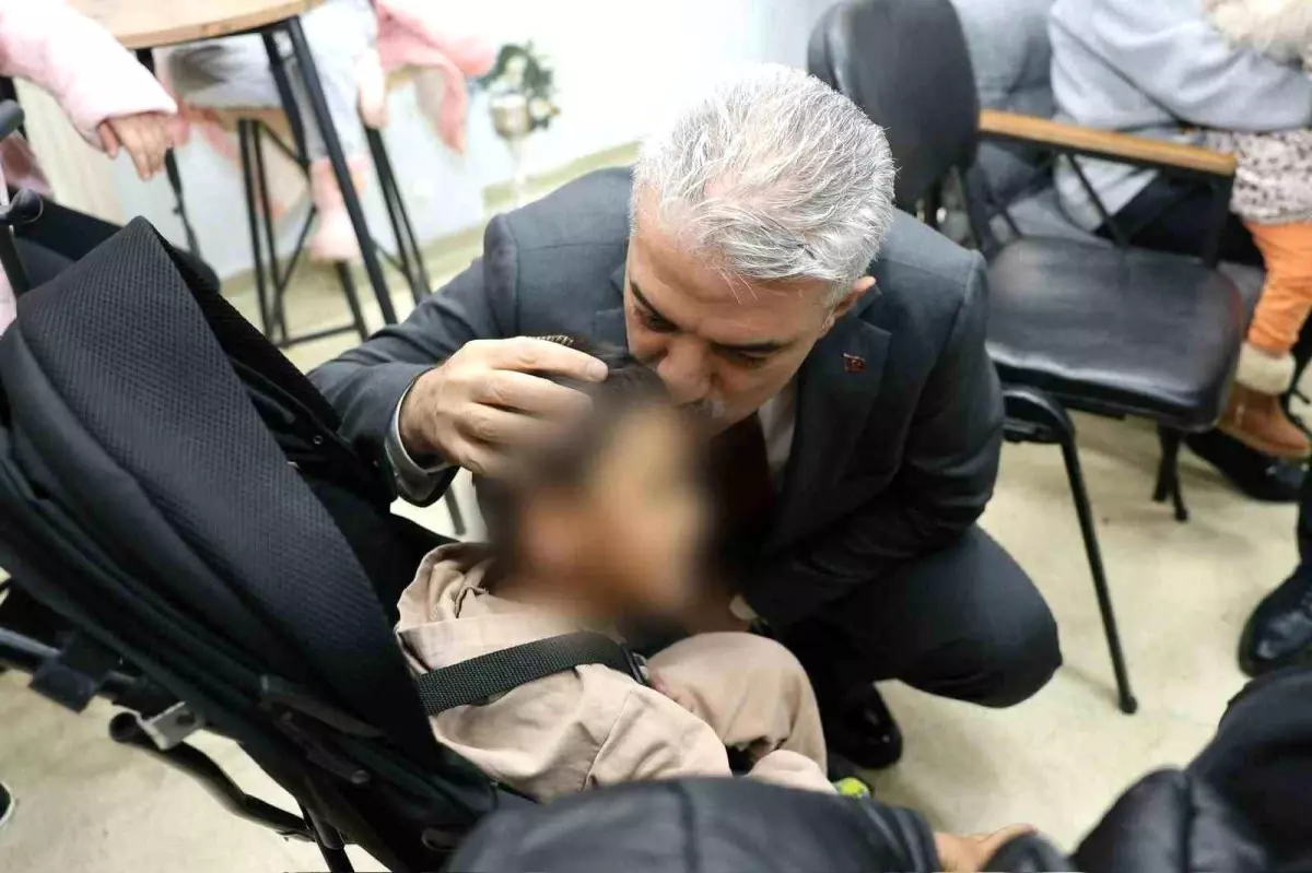 Makas ailesi sevgi evlerindeki çocuklarla bir araya geldi