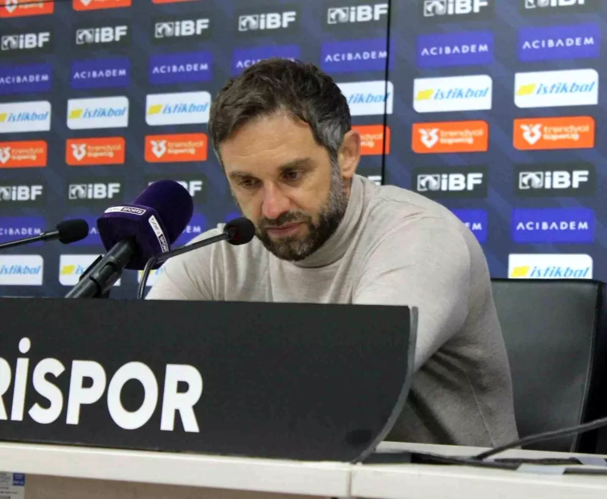 Radomir Djalovic: "Bugünkü mağlubiyetten sonra bir hayal kırıklığı yaşıyorum"