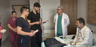 Şeker hastasının çürüyen parmağı alınarak ayağı kesilmekten kurtarıldı