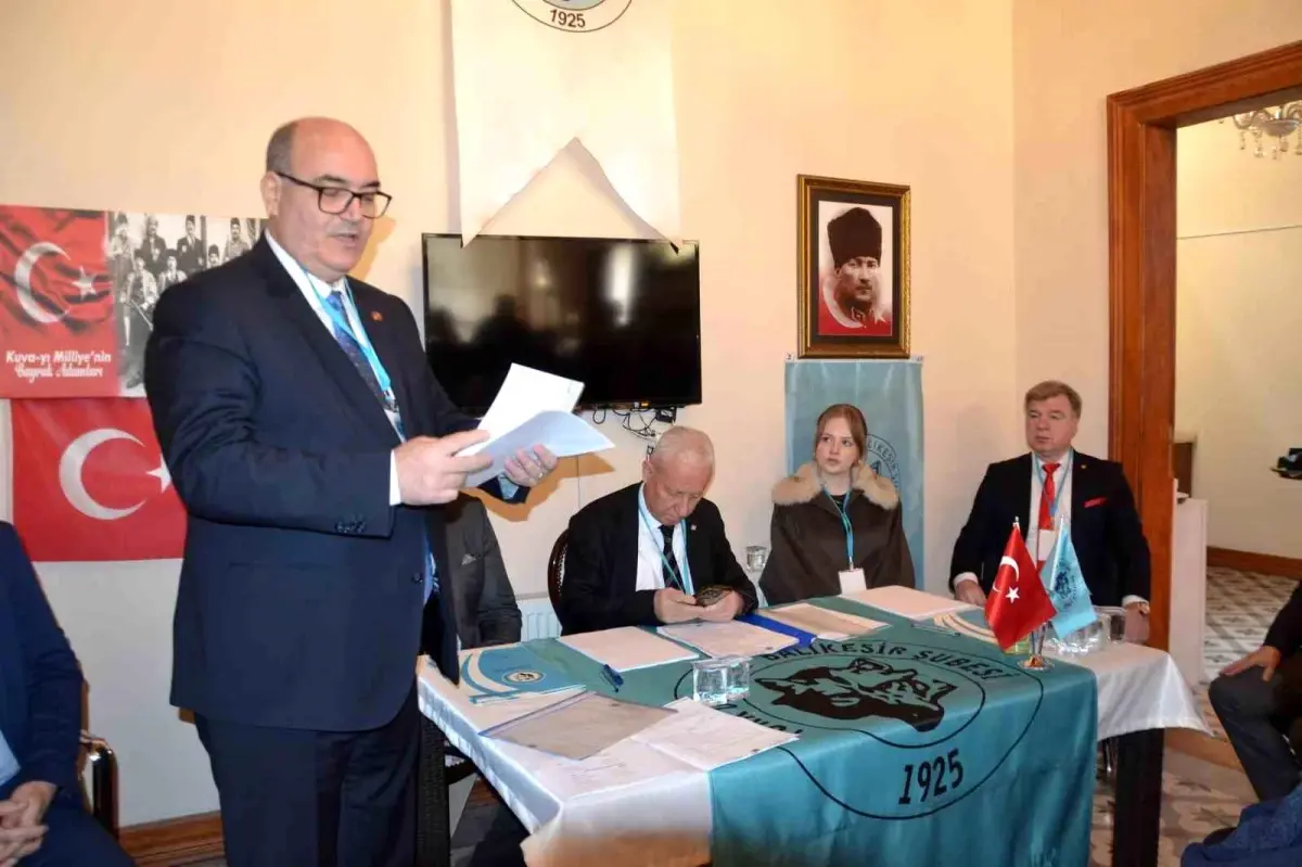 Türk Ocakları Balıkesir Şubesi 16. Olağan Genel Kurulunu yaptı