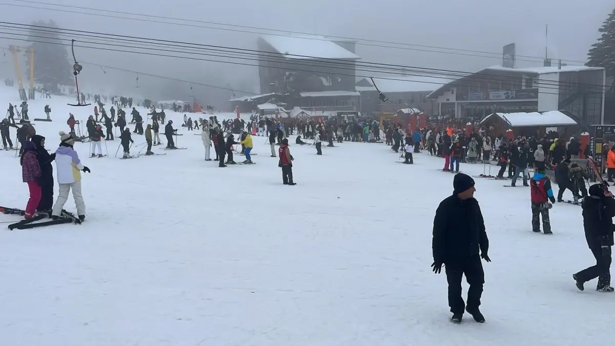 Uludağ'da sömestir yoğunluğu