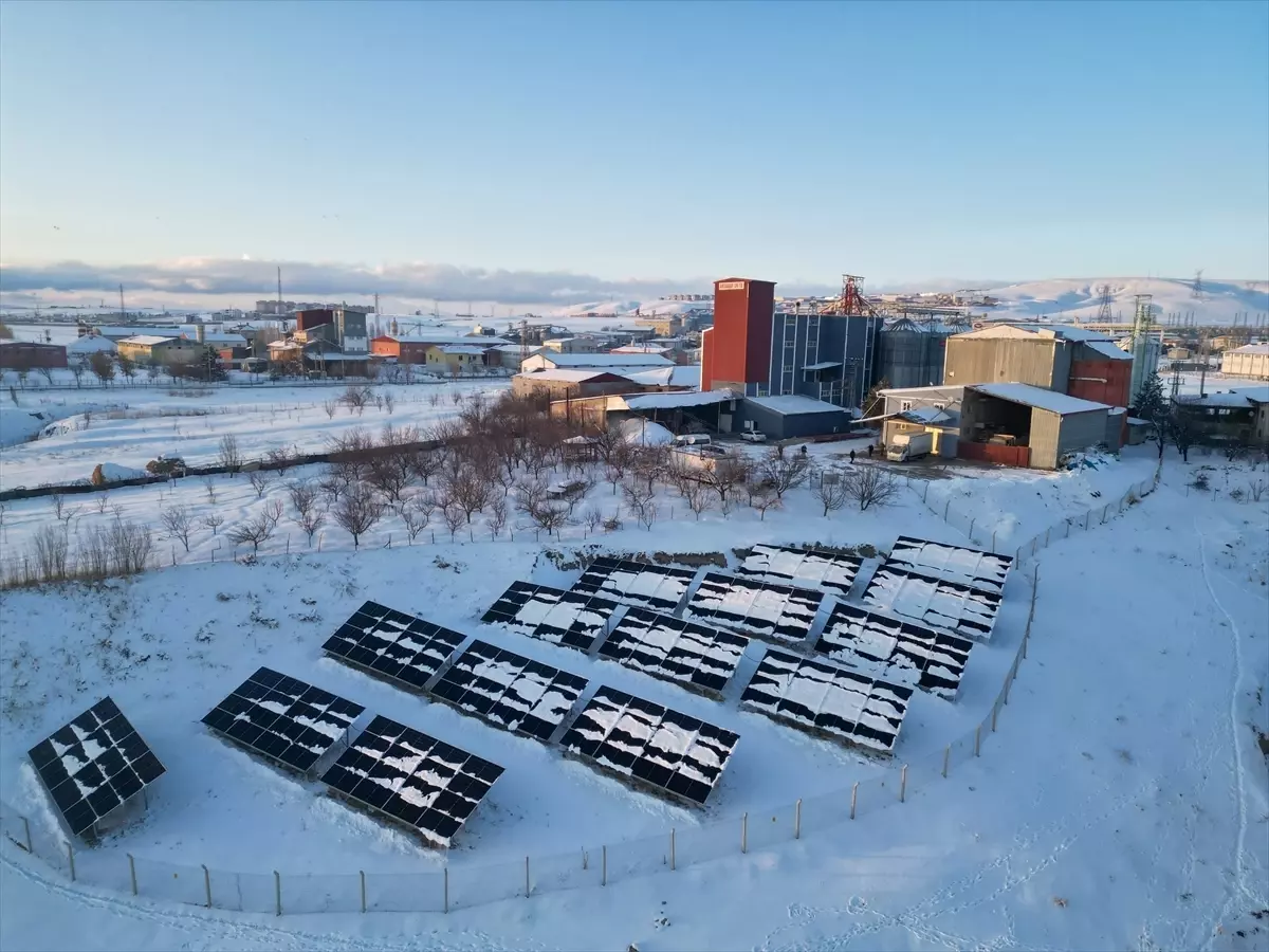 Van OSB'de fabrikaların elektrik ihtiyacının yüzde 35'i güneşten karşılanıyor