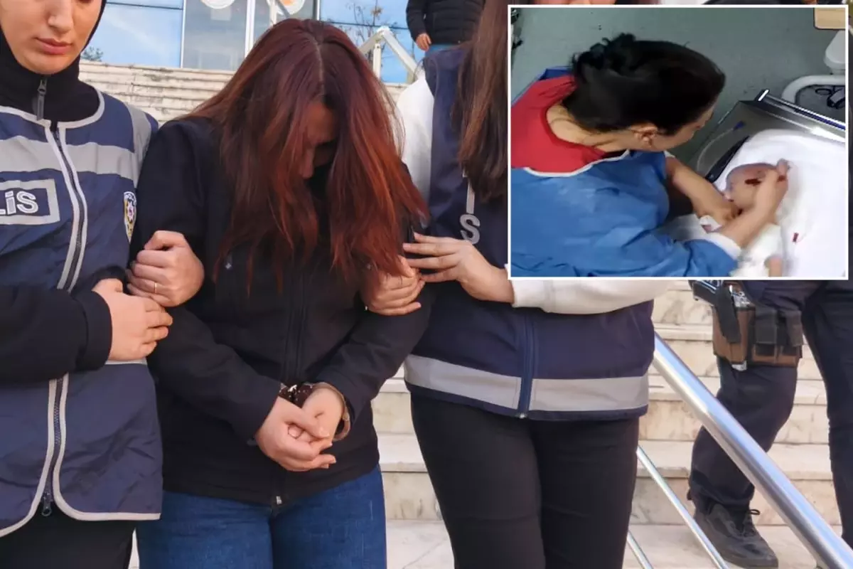 5 günlük Deniz'i engelli bırakan hemşire tutuklandı