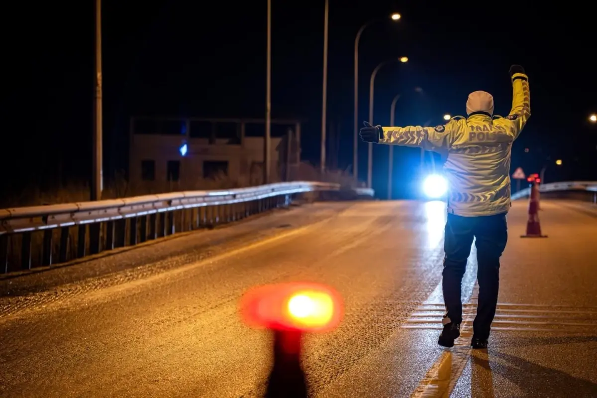 Bilecik'te polisten eş zamanlı uygulama