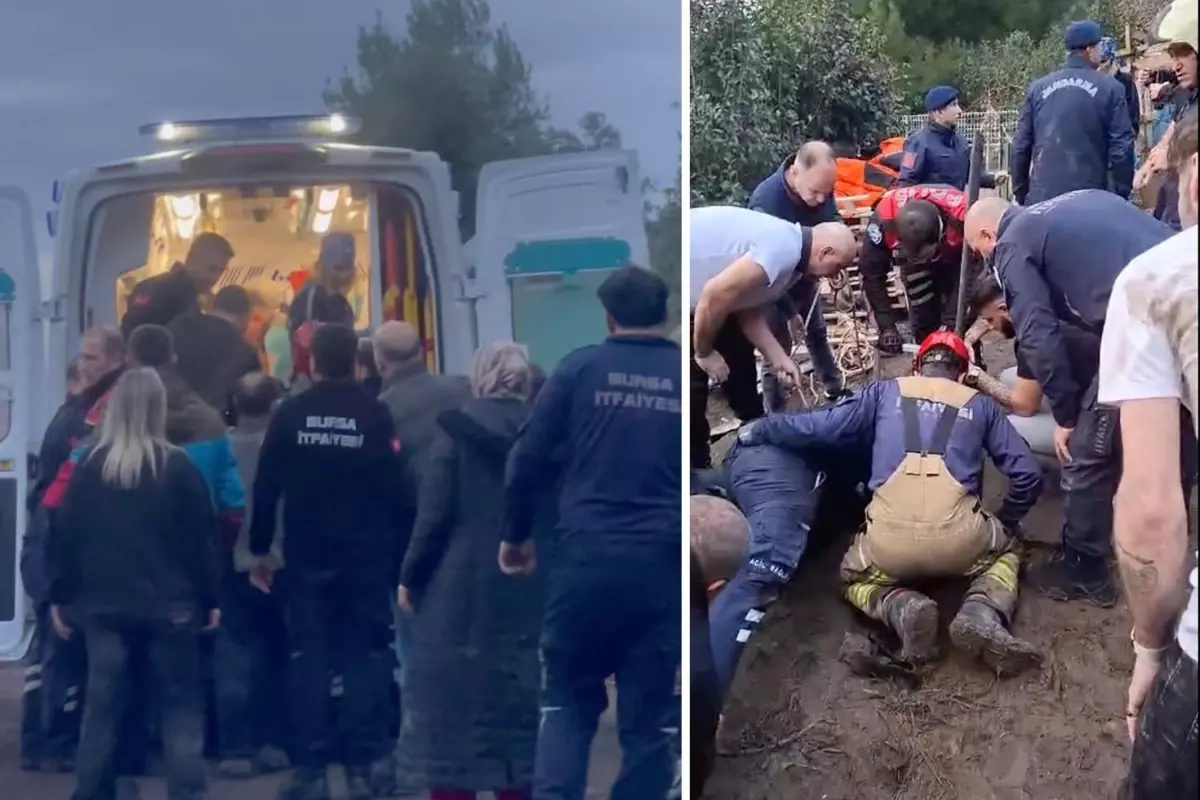 Bursa'da su kuyusunu temizleyen baba ve oğlu metan gazından etkilendi