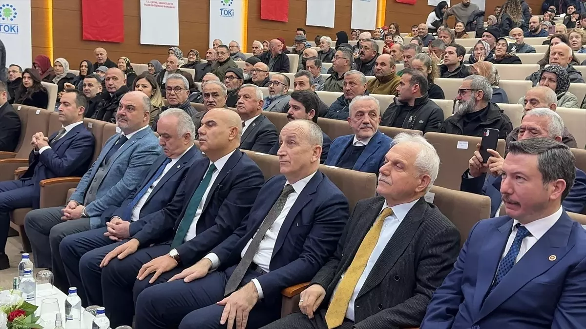 Giresun'da Yüzyılın Konut Projesi kapsamında yapılacak konutların hak sahipleri kurayla belirlendi