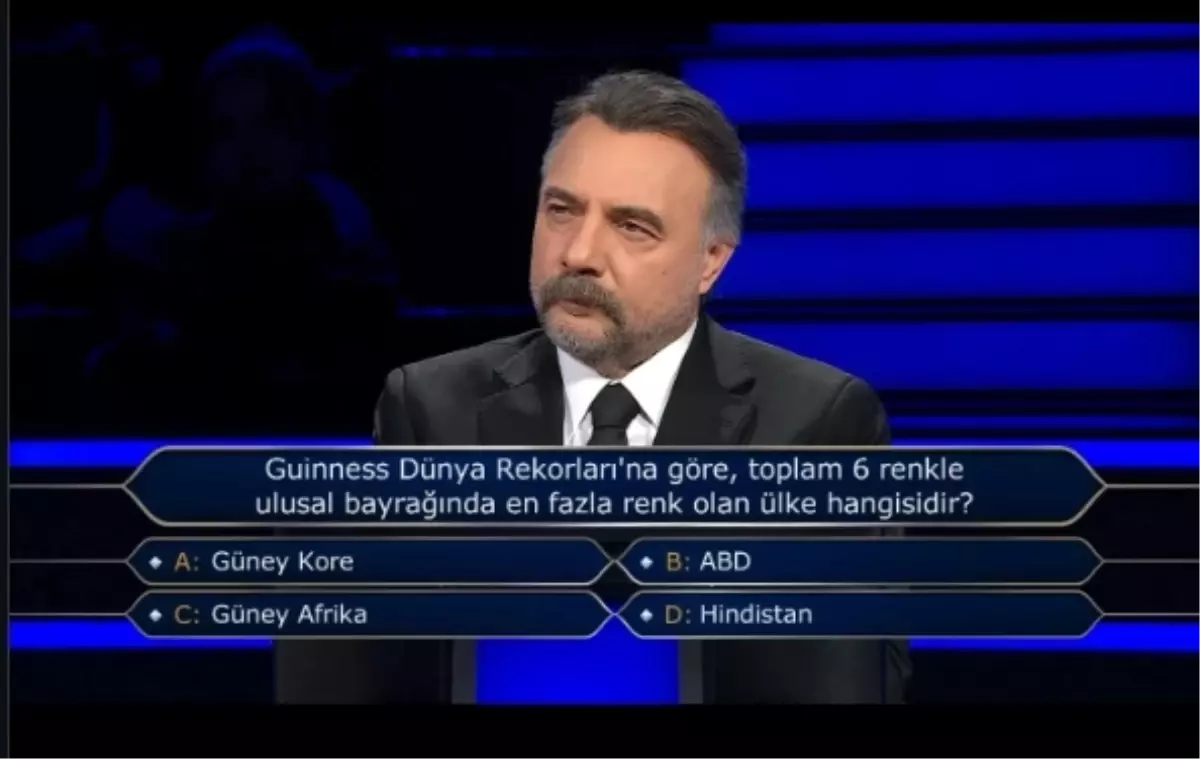 Guinness Dünya Rekorları'na göre, toplam 6 renkle ulusal bayrağında en fazla renk olan ülke hangisidir?