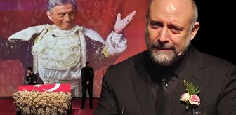 Haldun Dormen'e veda eden Halit Ergenç gözyaşlarına boğuldu