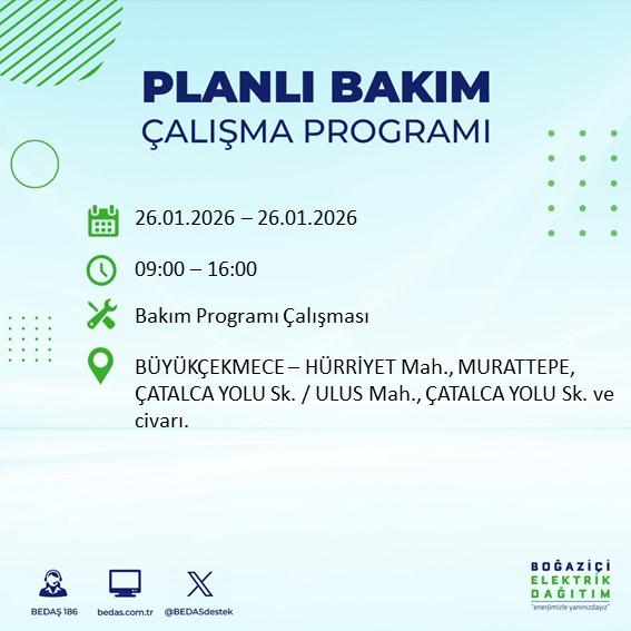 İstanbul BEDAŞ elektrik kesintisi! 25-26 Ocak İstanbul'da elektrik kesintisi son dakika ne zaman bitecek, elektrikler ne zaman gelecek? İstanbul BEDAŞ elektrik kesintisi! 25-26 Ocak İstanbul'da elektrik kesintisi son dakika ne zaman bitecek, elektrikler ne zaman gelecek?