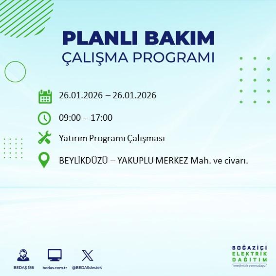 İstanbul BEDAŞ elektrik kesintisi! 25-26 Ocak İstanbul'da elektrik kesintisi son dakika ne zaman bitecek, elektrikler ne zaman gelecek? İstanbul BEDAŞ elektrik kesintisi! 25-26 Ocak İstanbul'da elektrik kesintisi son dakika ne zaman bitecek, elektrikler ne zaman gelecek?