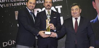 İstanbul'da '22. Uluslararası İpekyolu Yılın Altın Adamları Ödül Töreni' düzenlendi