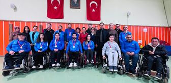 İzmir'de para atıcılık il şampiyonası düzenledi