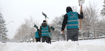 Karla mücadeleye yükümlülerden destek