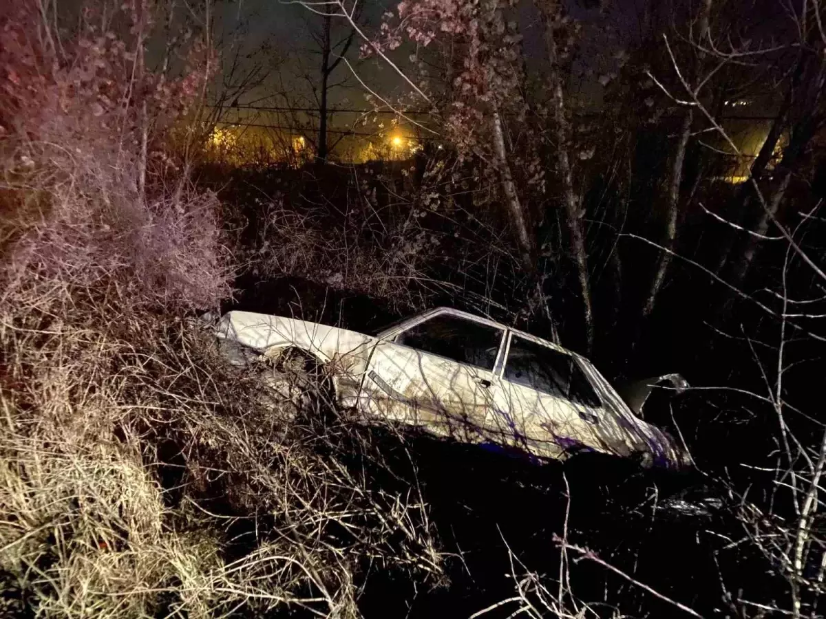 Kastamonu'da otomobil ağaca çarptı: 1 yaralı