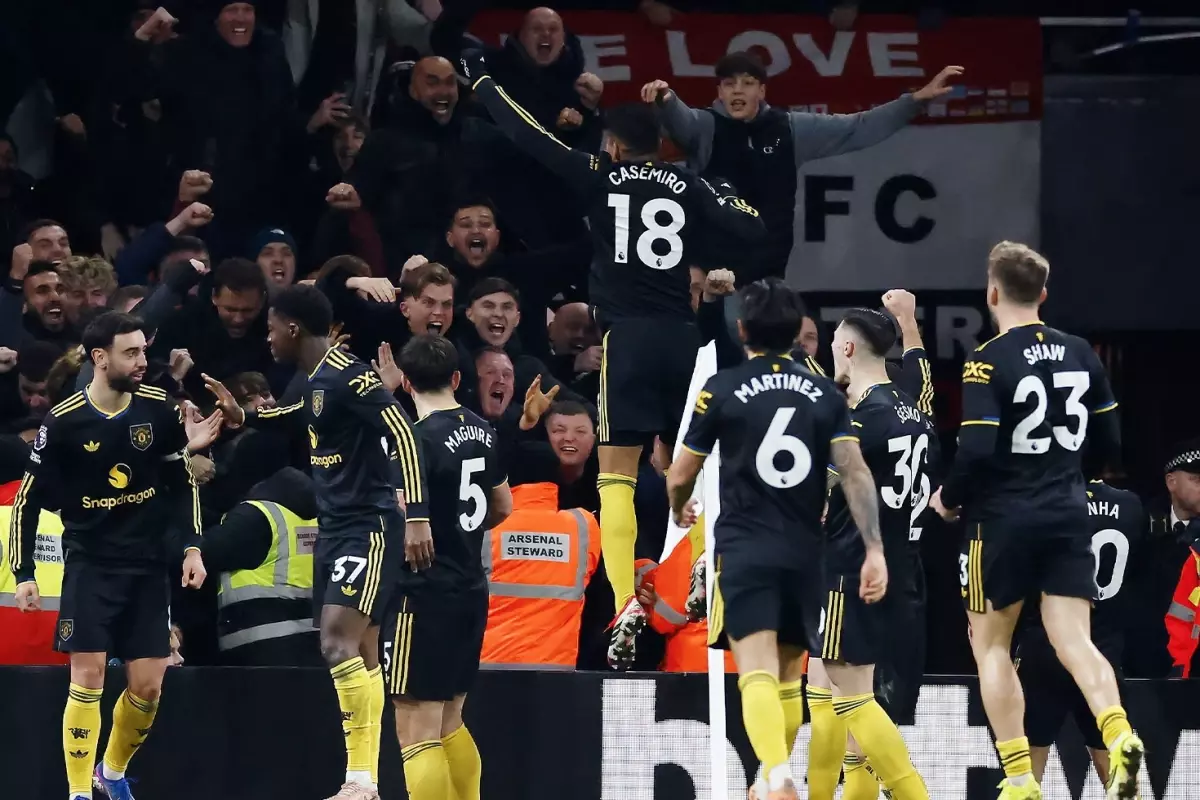 Manchester United'ın Manchester City'den sonra yeni kurbanı Arsenal