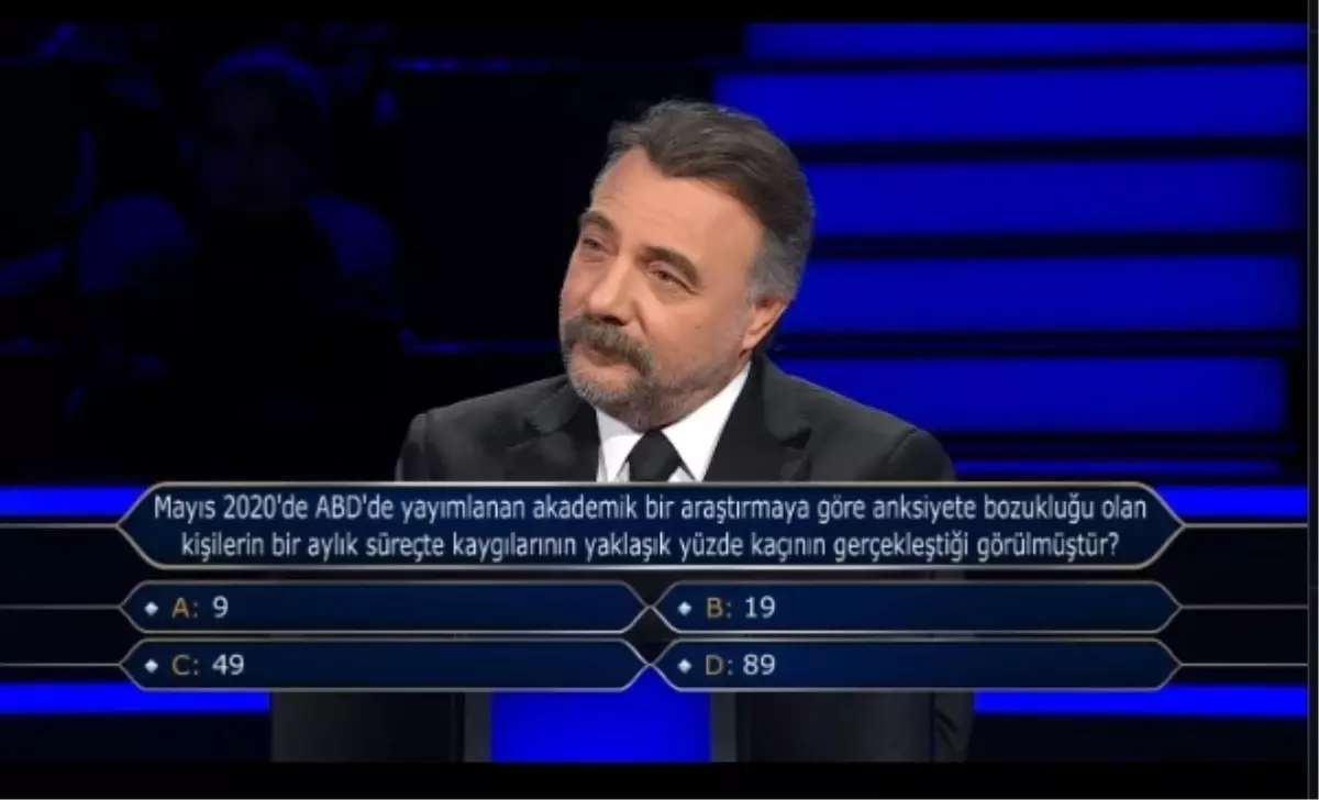 Mayıs 2020'de ABD'de yayımlanan akademik bir araştırmaya göre anksiyete bozukluğu olan kişilerin bir aylık...