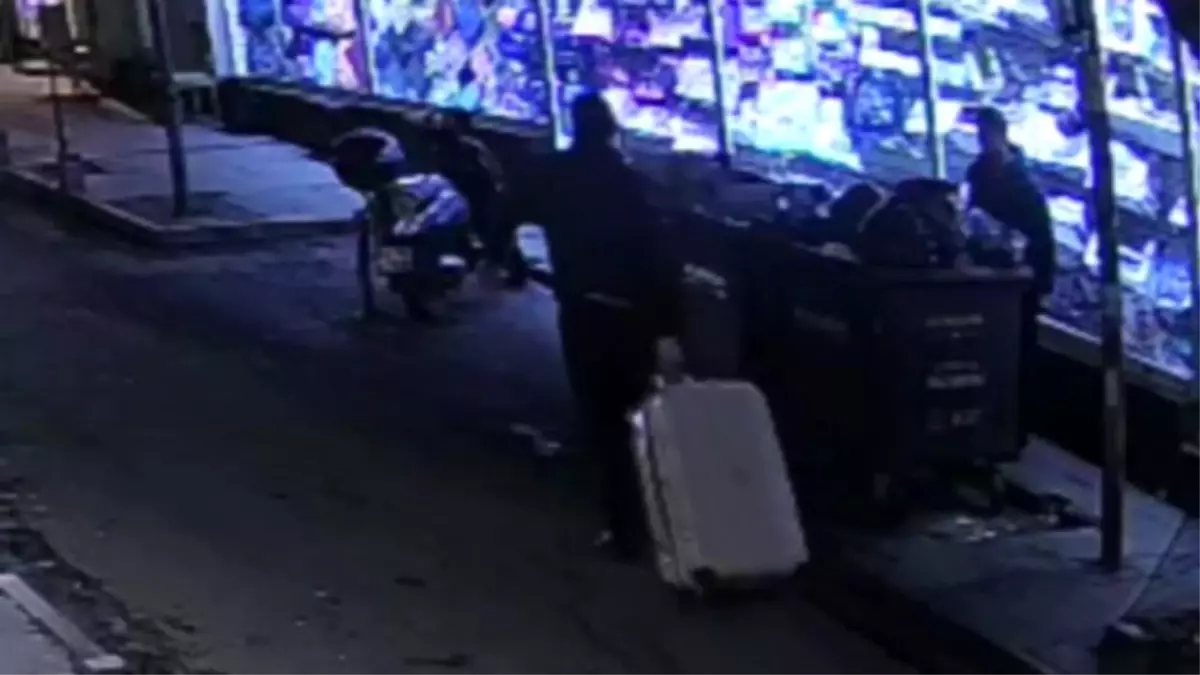 Şişli'deki dehşete ilişkin görüntüler ortaya çıktı: Cesedi valizde böyle taşımışlar