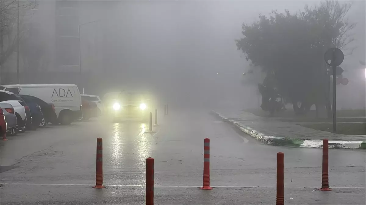 Trakya'da sis etkili oluyor