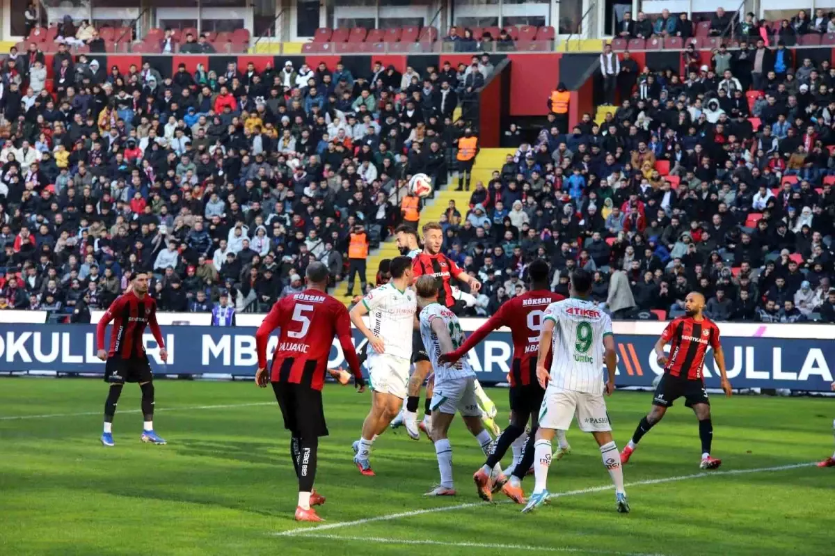 Trendyol Süper Lig: Gaziantep FK: 1 Konyaspor: 1 (Maç sonucu)