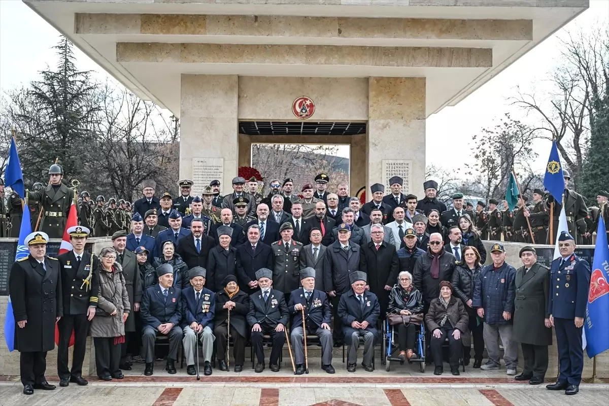 Türk Tugayı'nın Kore'de Kumyangjang-Ni Muharebesini kazanmasının 75'inci yılı dolayısıyla tören düzenlendi