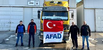 Türkiye, Aynularab'a 11 tır insani yardım malzemesi sevk etti