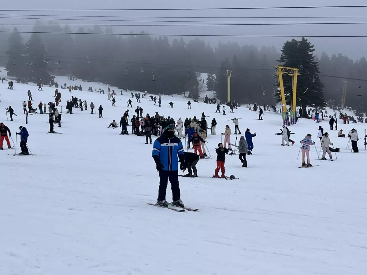 Uludağ'da Hafta Sonu ve Sömestir Yoğunluğu