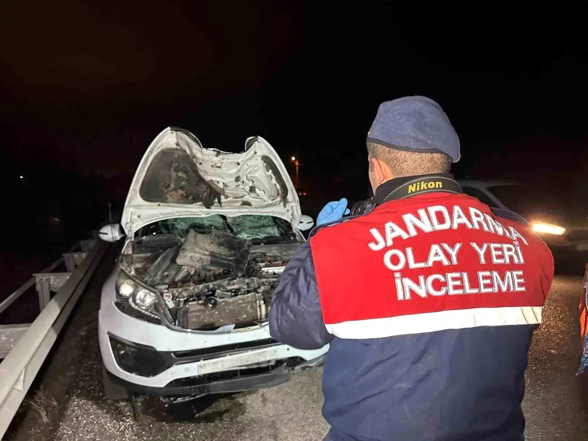 Uşak'ta cipin çarptığı yaya hayatını kaybetti