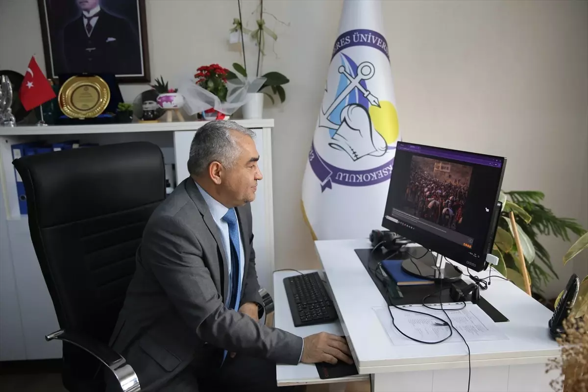 ADÜ Rektörü Prof. Dr. Kent, AA'nın 'Yılın Kareleri' oylamasına katıldı