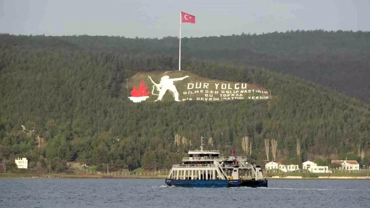 Bozcaada'ya bugün yapılacak tüm feribot seferleri iptal edildi