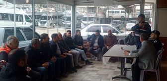 Çanakkale'de taksiciler göçmen kaçakçılığı konusunda bilgilendirildi