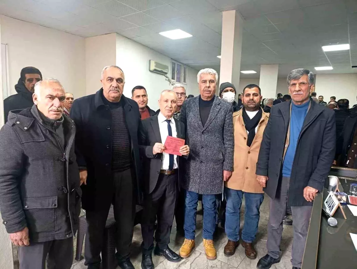 Çermik Esnaf ve Sanatkarlar Odası Başkanı Özdemir güven tazeledi